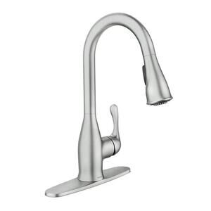 Moen Kaden Single-Handle Pull-Down Kitchen Faucet 87966SRS Stainless